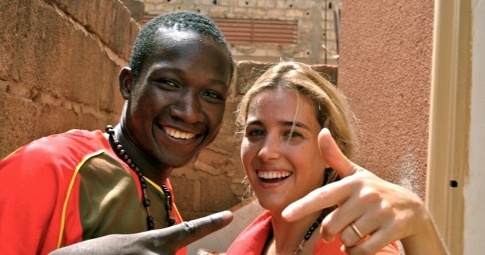 Vahina Giocante dans les pas de Soeur Emmanuelle au Burkina