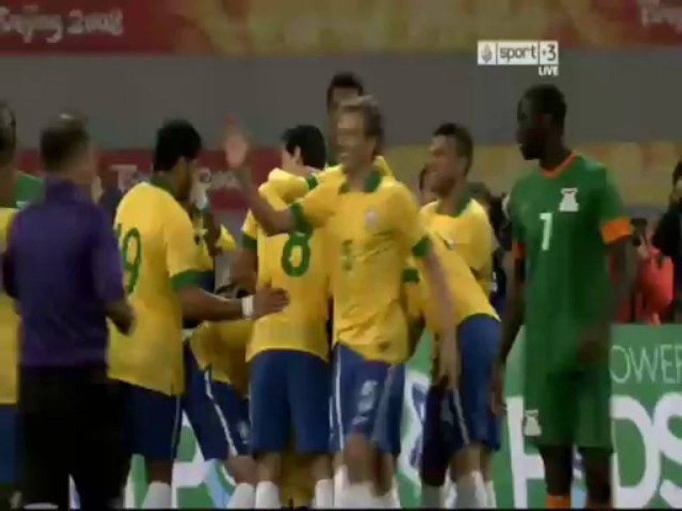 Friendly : Brazil  vs  Zambia Second Half