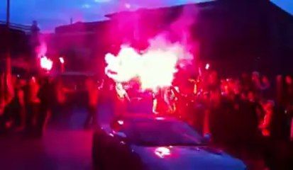 ultrAslan İsveç Şampiyonluk Kutlamaları (1) 12-05-2012