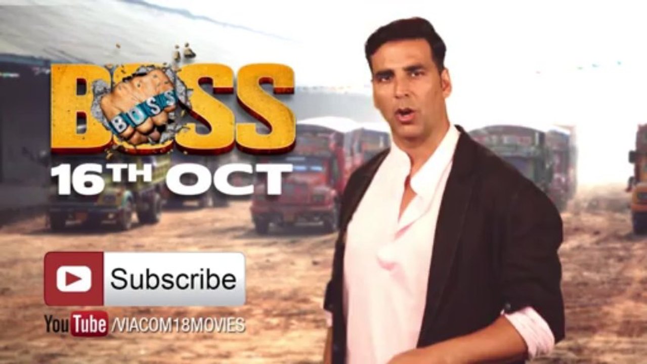 Dialogue HD Promo - BOSS Ka Khoon Bolta Nahi Kholta Hai | BOSS [2013] Akshay Kum