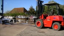 Winterberging Motorboot Friesland Bootkraan Leeuwarden
