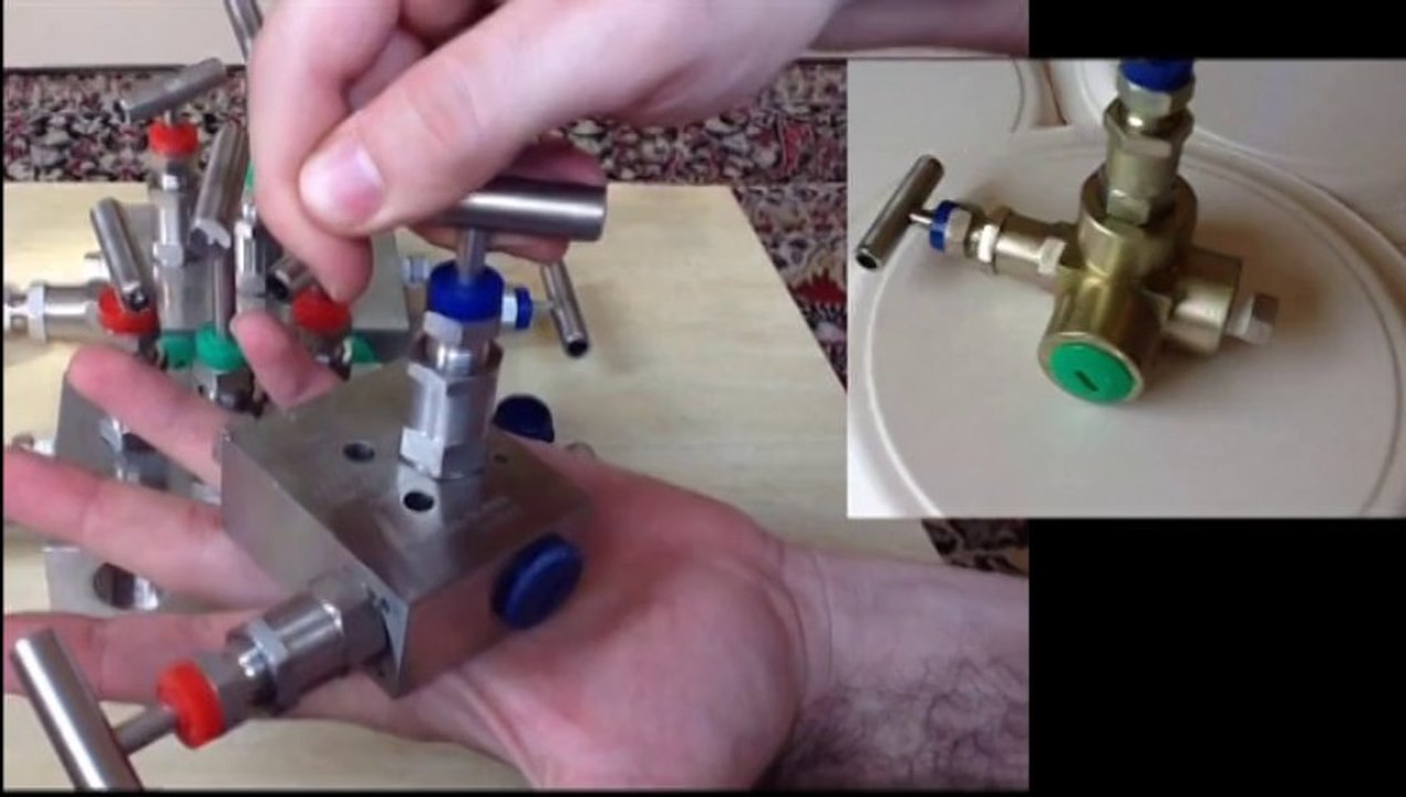 SS316 2 way Manifold