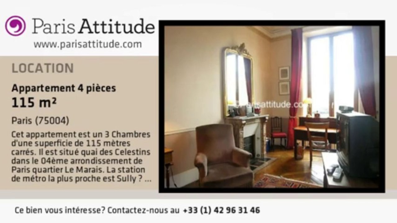 Appartement 3 Chambres à louer - Bastille, Paris - Ref. 2022