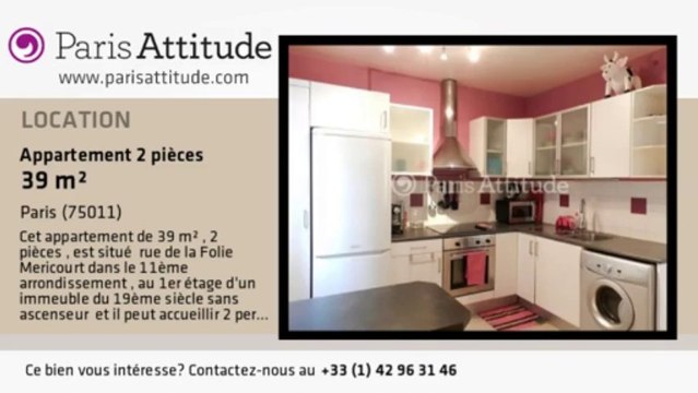 Appartement 1 Chambre à louer - Parmentier, Paris - Ref. 8261