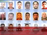SpA della droga a San Basilio, 40 arresti