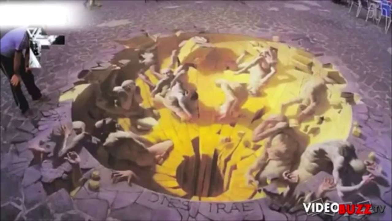 Illusions d'optiques en pleine rue