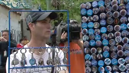 La presidenta argentina abandona el hospital