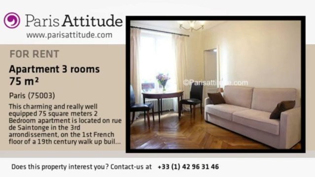 2 Bedroom Apartment for rent - Temple, Paris - Ref. 2639