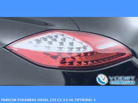 VODIFF : PORSCHE OCCASION ALSACE : PORSCHE PANAMERA DIESEL 250 CV 3.0 V6 TIPTRONIC S PLATINIUM EDITION Mod 2013 !
