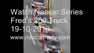 Watch Nascar Fred's 250 Live 19 Oct