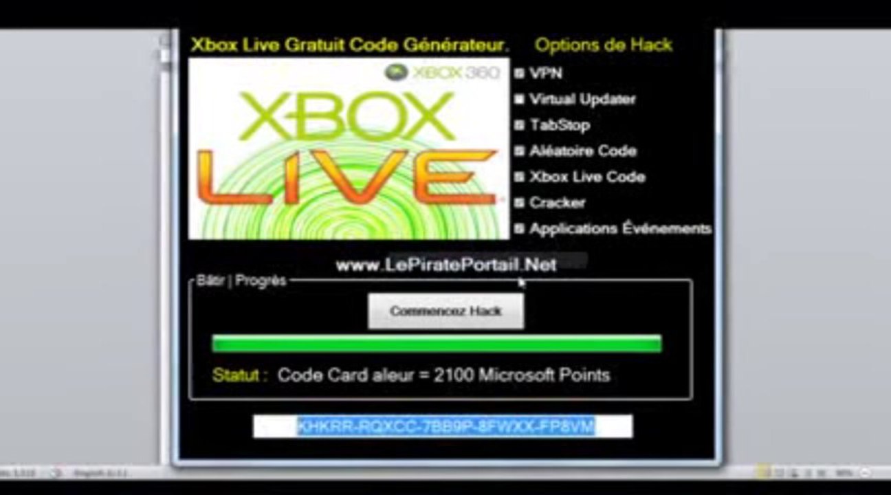 ★[FR] Comment Avoir Des Microsoft Points & Xbox Live Gratuit Generateur (Octobre - Novembre 2013)
