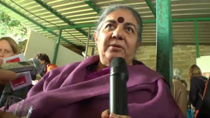 vandana shiva a ciampa cavallo roma