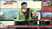 Kam Kharch Bala Nasheen by Chef Tahira Mateen, Baray ke Paye & Saviyon ka Muzafir, 14-10-13