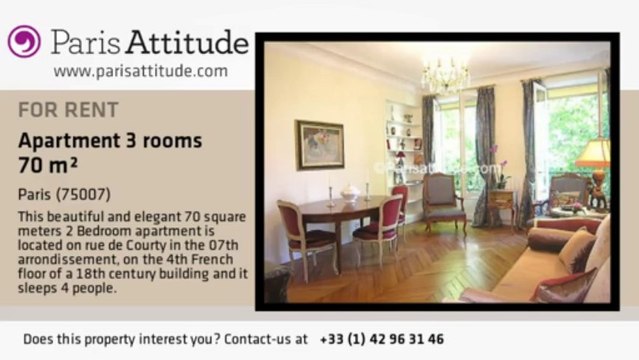 2 Bedroom Apartment for rent - Invalides, Paris - Ref. 3548