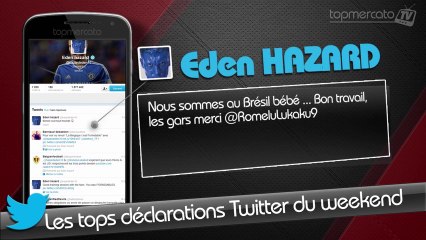Balotelli, Hazard, Matuidi, Rooney... Les tops Tweets du weekend !