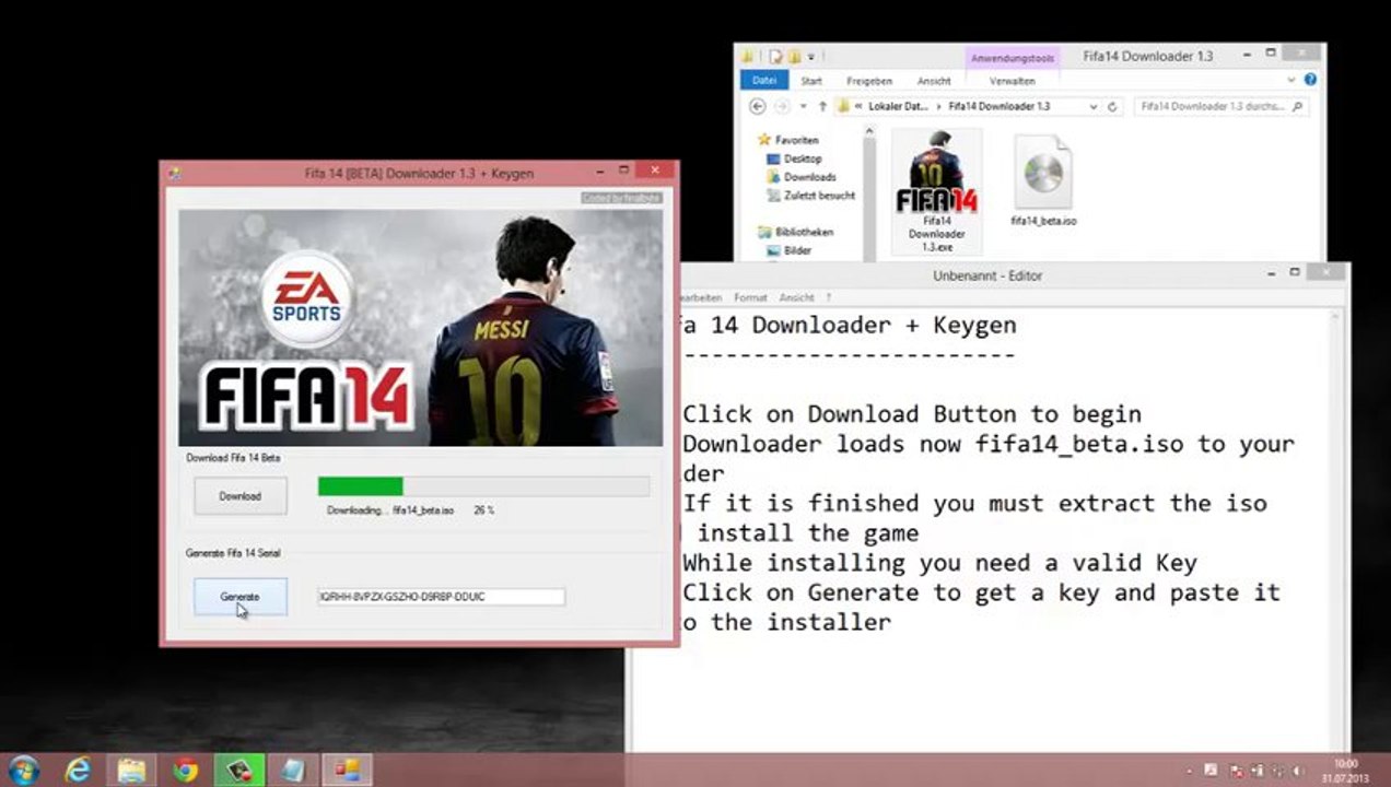FIFA 2014 Origin Keygenerator [XBOX,PC,PS3]