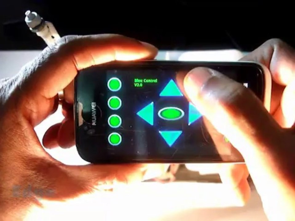 Fire Fighting Robot Remotely Operated by Android Applications