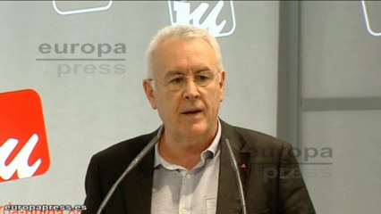 IU: "Se están distribuyendo las migajas"