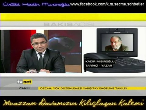 Üstad Kadir Mısıroğlu'nun rahatsızlıgı ile ilğili açıklama, 12.01.2011