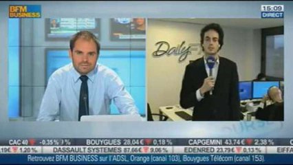 Prudence sur le marché, dans l'attente d'un compromis budgétaire aux USA: Nicolas Cheron, dans Intégrale Bourse  14/10