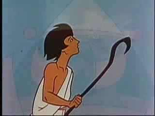 David & Goliath cartoon