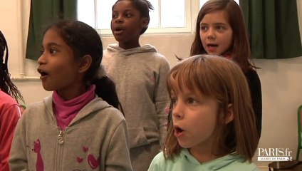 Rythmes éducatifs : atelier chant chorale à l'école Tandou - Paris 19e