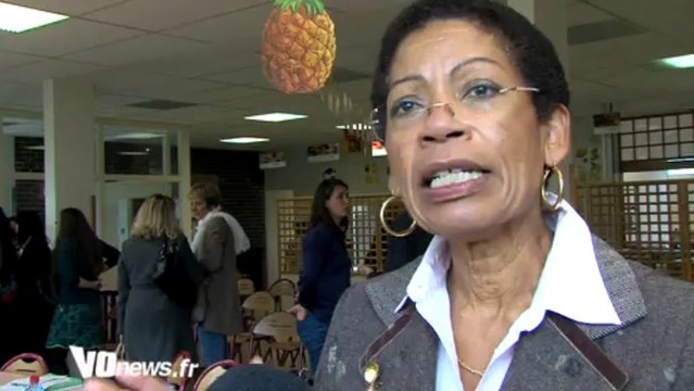 ITW George Pau-Langevin - Visite ministerielle à Bouffemont