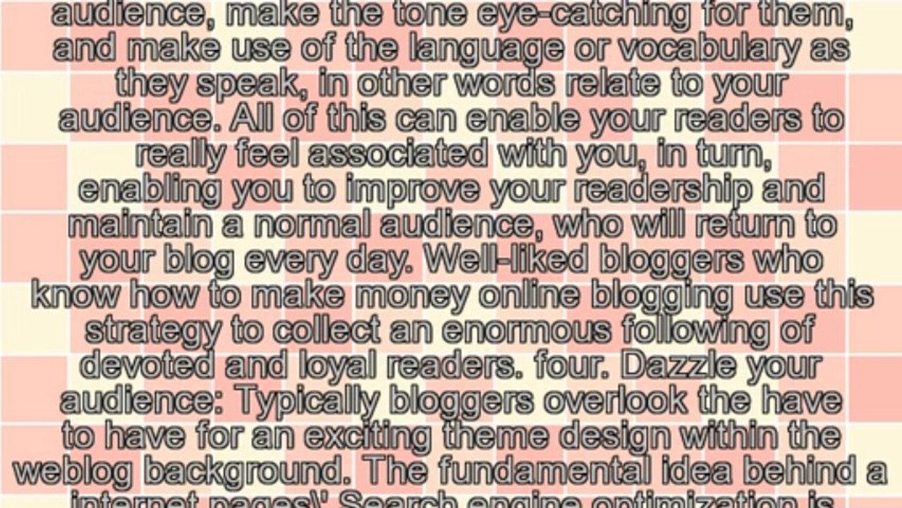 How To Make Money Online Blogging Ten Ideas For Newbies