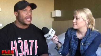 Phil Heath Interview before 2013 Arnold Classic Europe