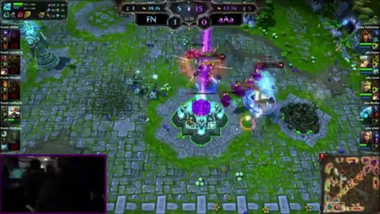 LOL FUN - Best move - aAa Yellowstars epic ashe arrow Dreamhack finals