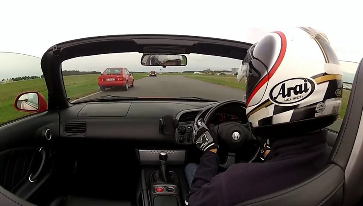 Honda S2000 au circuit du Bourbonnais 12/10/2013 - session 1