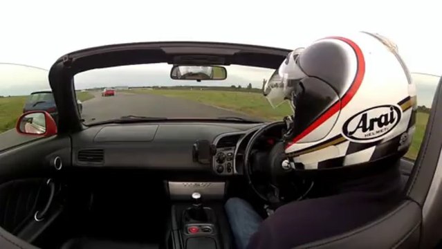 Honda S2000 au circuit du Bourbonnais 12/10/2013 - session 2