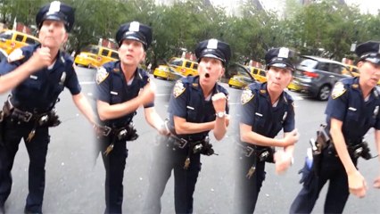 NYPD Cop Dances And Tells Street Vendor To Blow Her