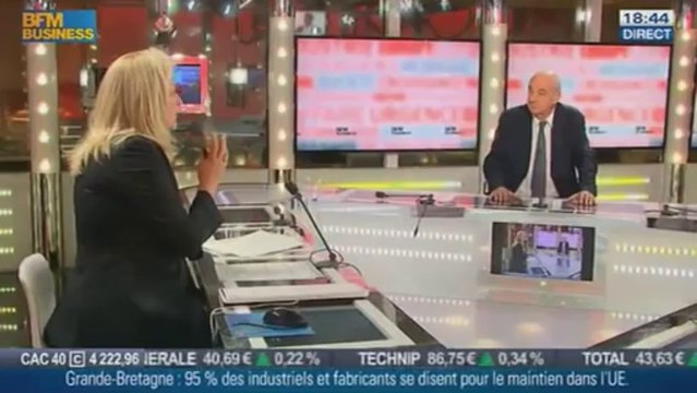 Henri Weber, négociateur des accords des libre-échanges avec les États-Unis, dans Le Grand Journal - 14/10 3/4
