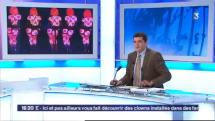 Fou rire Laurent Vilain - JT France 3 CA du 14/10/2013