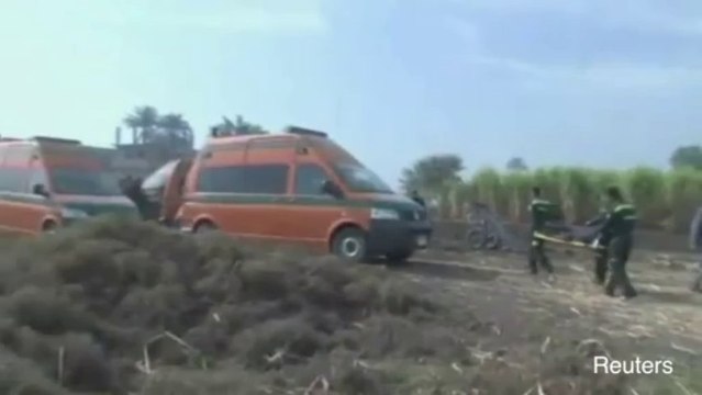 Hot air balloon crash kills 19 tourists in Egypt