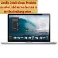 Angebote Apple MacBook Pro MC226D/A 43,2 cm (17 Zoll) Notebook (Intel Core 2 Duo  2.8GHz, 4GB RAM, 500GB HDD, Nvidia GeForce...