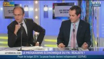 Le programme économique du FN: réaliste ? dans Les décodeurs de l'éco - 14/10 3/5