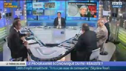Le programme économique du FN: réaliste ?  dans Les décodeurs de l'éco -14/10 5/5