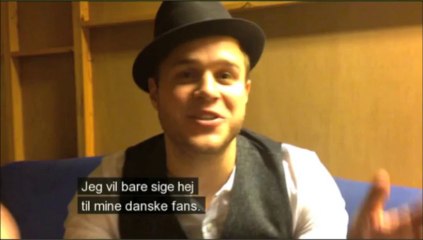 Olly Murs Vild med dans backstage