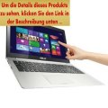 Angebote Asus Vivobook S550CM 39,6 cm (15,6 Zoll) Notebook (Intel Core i5 3317U, 1,7GHz, 8GB RAM, 750GB HDD, NVIDIA GT...