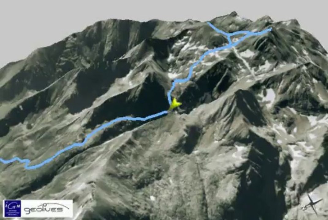 Profil Randonnée 3D Montcalm - Pic d'Estat - Ariège