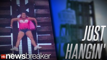 JUST HANGIN’: Woman Dangles from Bridge After Getting Trapped During Breast Cancer Walk