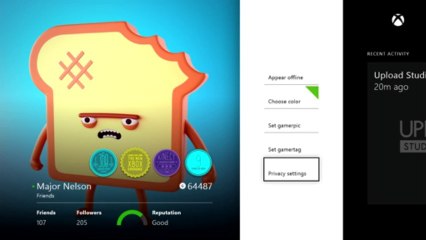 Xbox One - Friends List