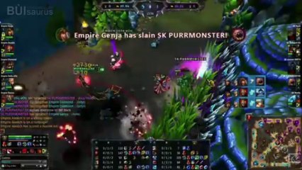 LOL FUN - Empire's Epic combo vs sk gaming