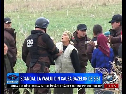 GAZELE DE SIST: Revolta satenilor din SILISTEA - PUNGESTI fata de compania CHEVRON la Subiectiv (Antena 3)