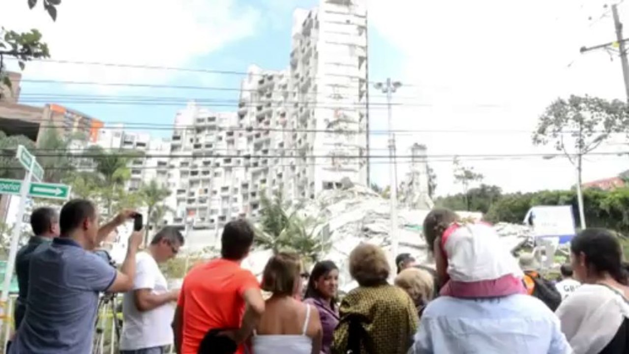 Derrumbe de 22 pisos en Colombia