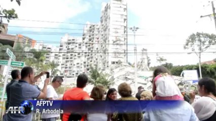 Nine missing in Colombia after 21-story building collapse