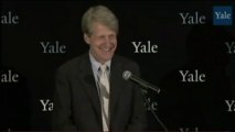 US professor reacts after winning Nobel Economics Prize