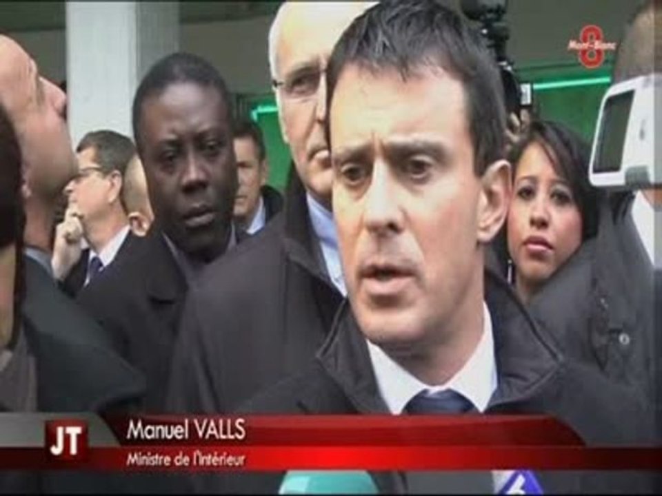 ZSP : Manuel Valls à Chambéry-le-Haut